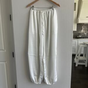 Maeve by Anthropologie Silky Parachute Pants Size Small
